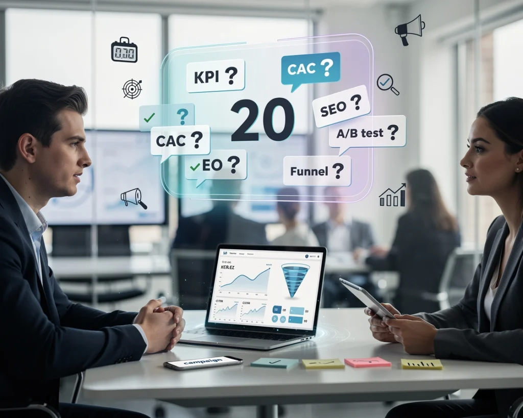 Un homme passe un entretien. Une femme lui pose des questions Un homme passe un entretien. Une femme lui pose des questions